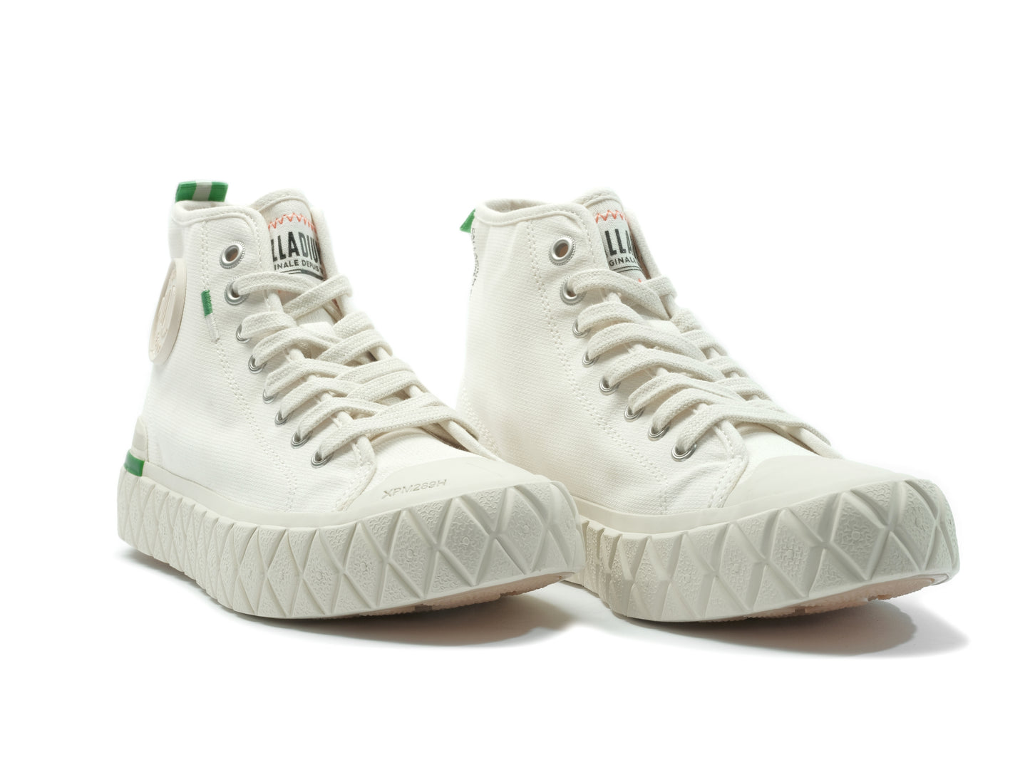 PALLA ACE CHUKKA ORGANIC CREAM WHITE Palladium