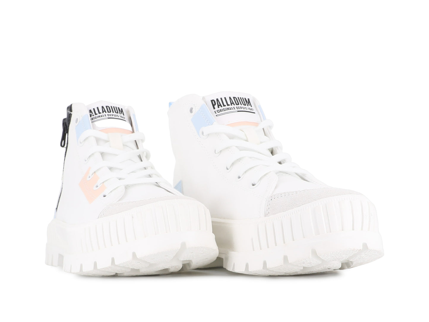 PALLASHOCK BACKZIP 2 STAR WHITE Palladium