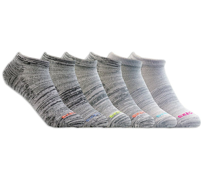Skechers Women|Clothing | 6 Pack Women's Low Cut Sport Stripe Socks
