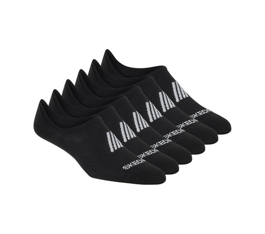 Skechers Women|Clothing | Super Soft No Show Liner Socks - 6 Pack