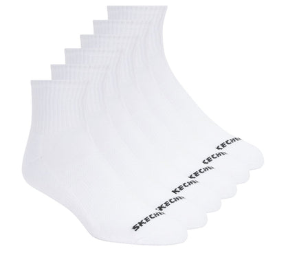 Skechers Men|Clothing | 6 Pack Core Quarter Large Socks