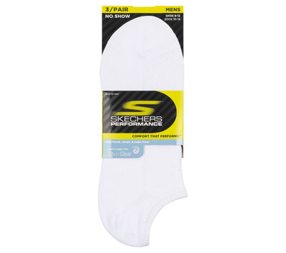 Skechers Men|Clothing | 3 Pack No Show Stretch Socks