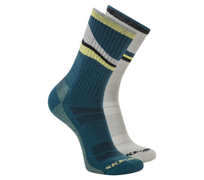 Skechers Men|Clothing | 2 Pack Men's Crew Trail Socks