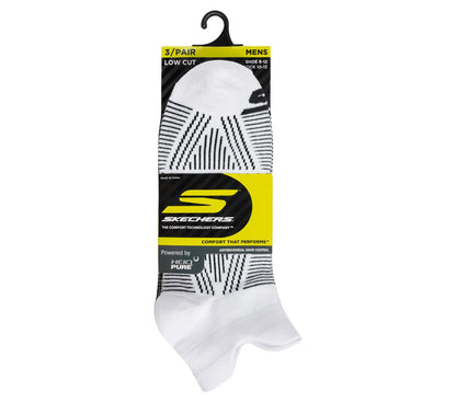 Skechers Men|Clothing | 3 Pack Men's Performance Low Cut Pattern Socks