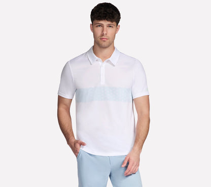 Skechers Men | GO DRI Charge Palm Stripe Polo