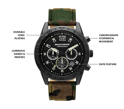 Skechers Men|Clothing | Kornblum Camo Watch