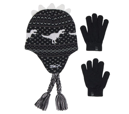 Skechers Clothing | Glow In The Dark Dino Hat Set