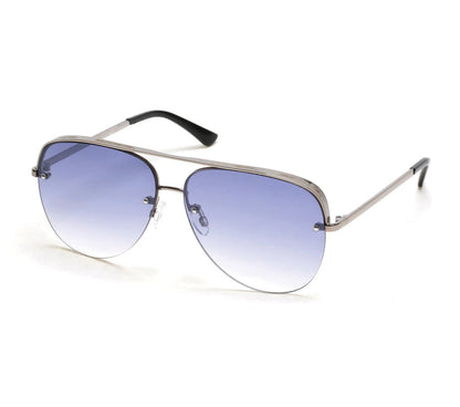 Skechers Clothing | Semi-Rimless Metal Aviator