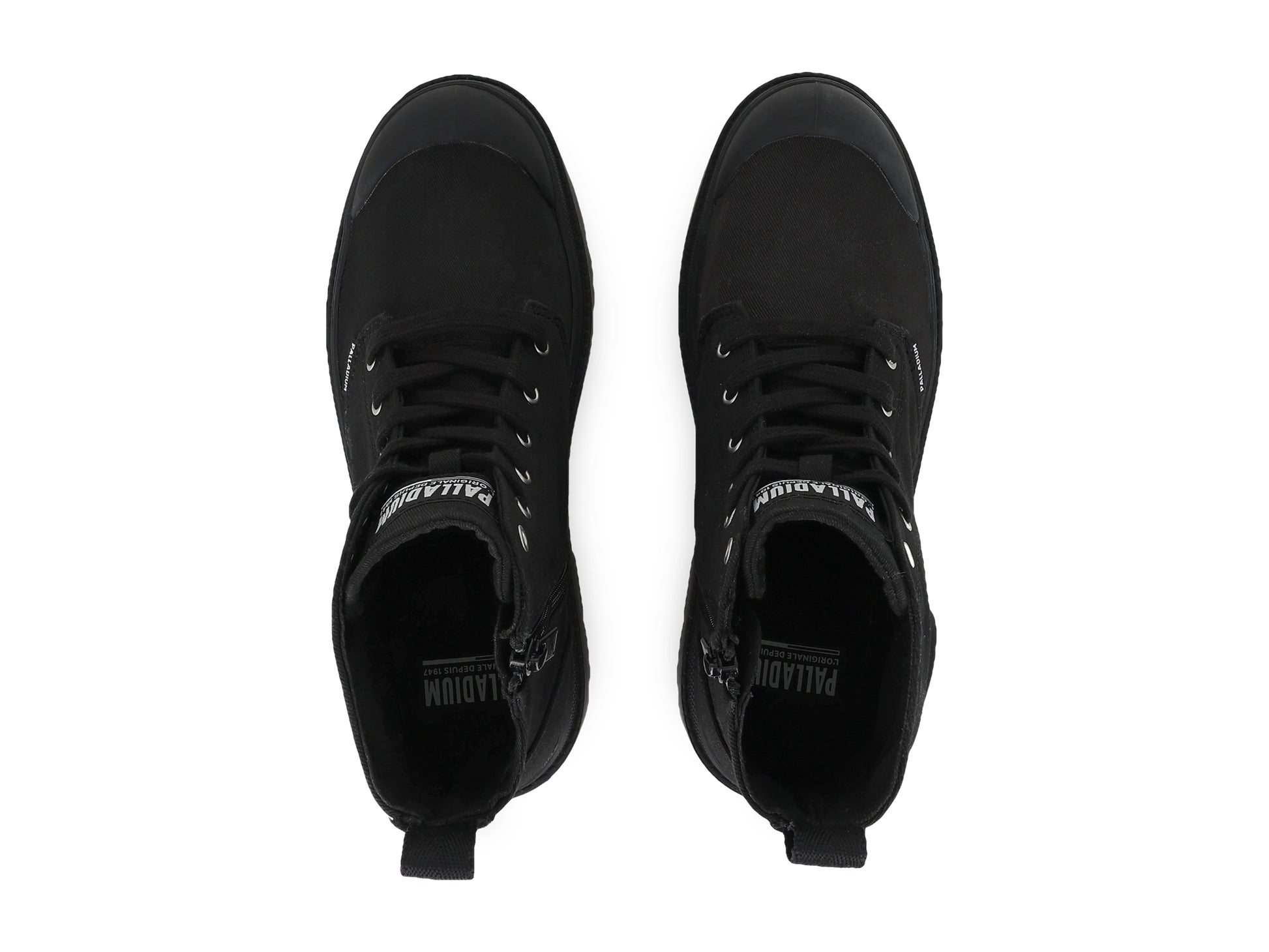 PALLABASE TWILL BLACK/BLACK Palladium