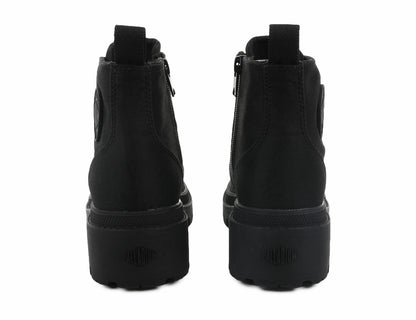 PALLABASE TWILL BLACK/BLACK Palladium