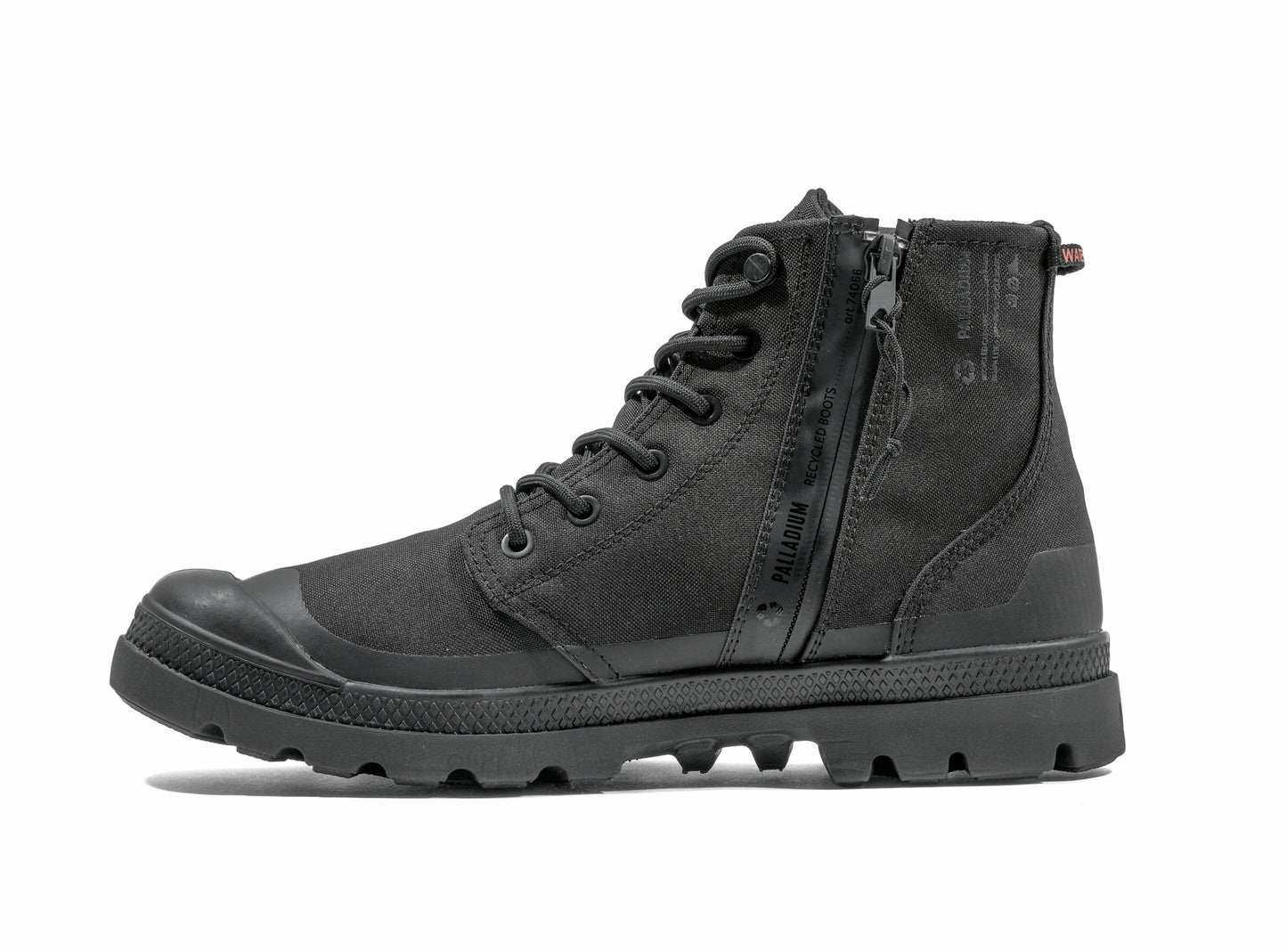 PAMPA RCYL LT+WP+ZIP BLACK/BLACK Palladium