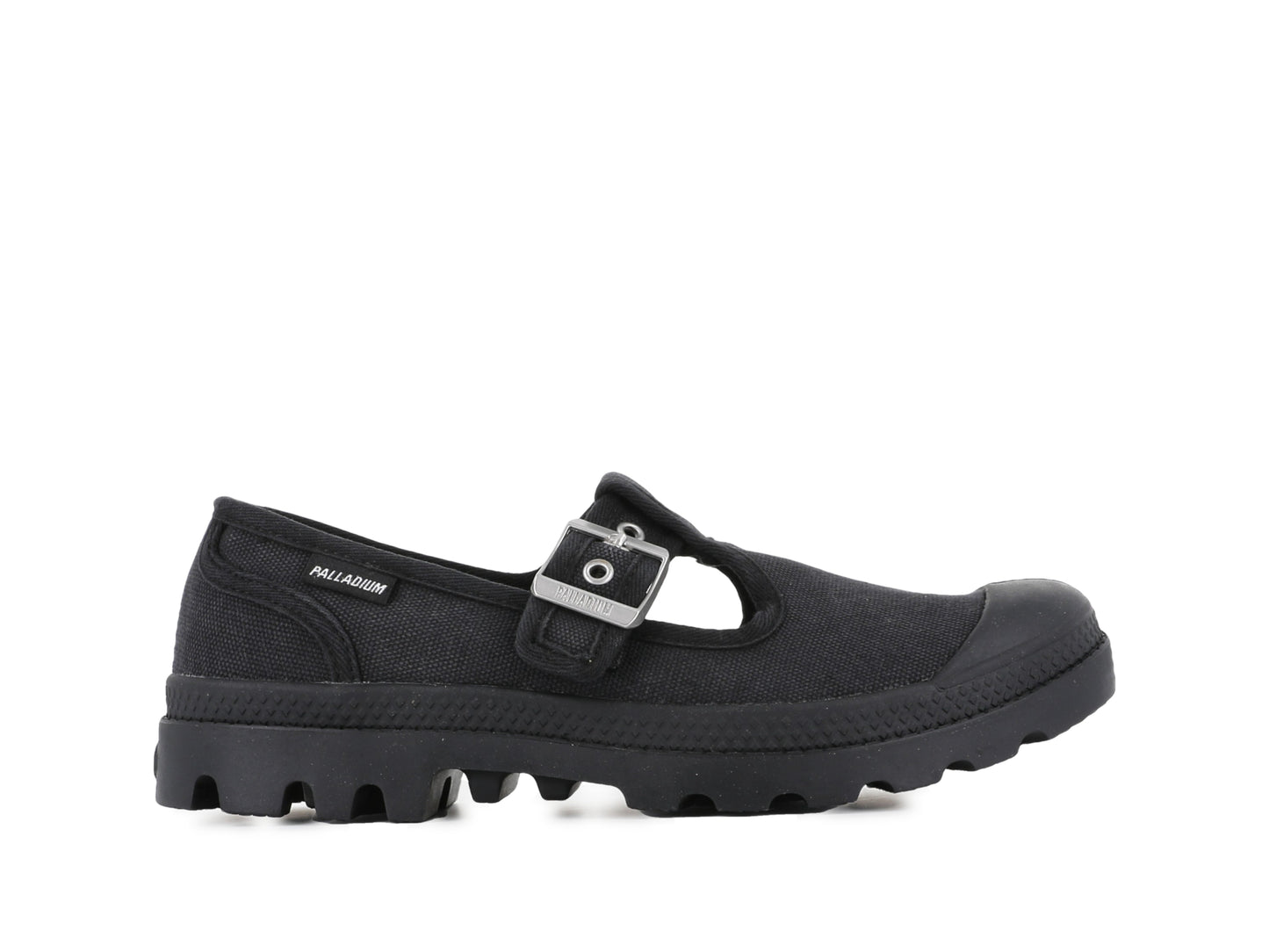 PAMPA MARY-JANE WASHED BLACK Palladium