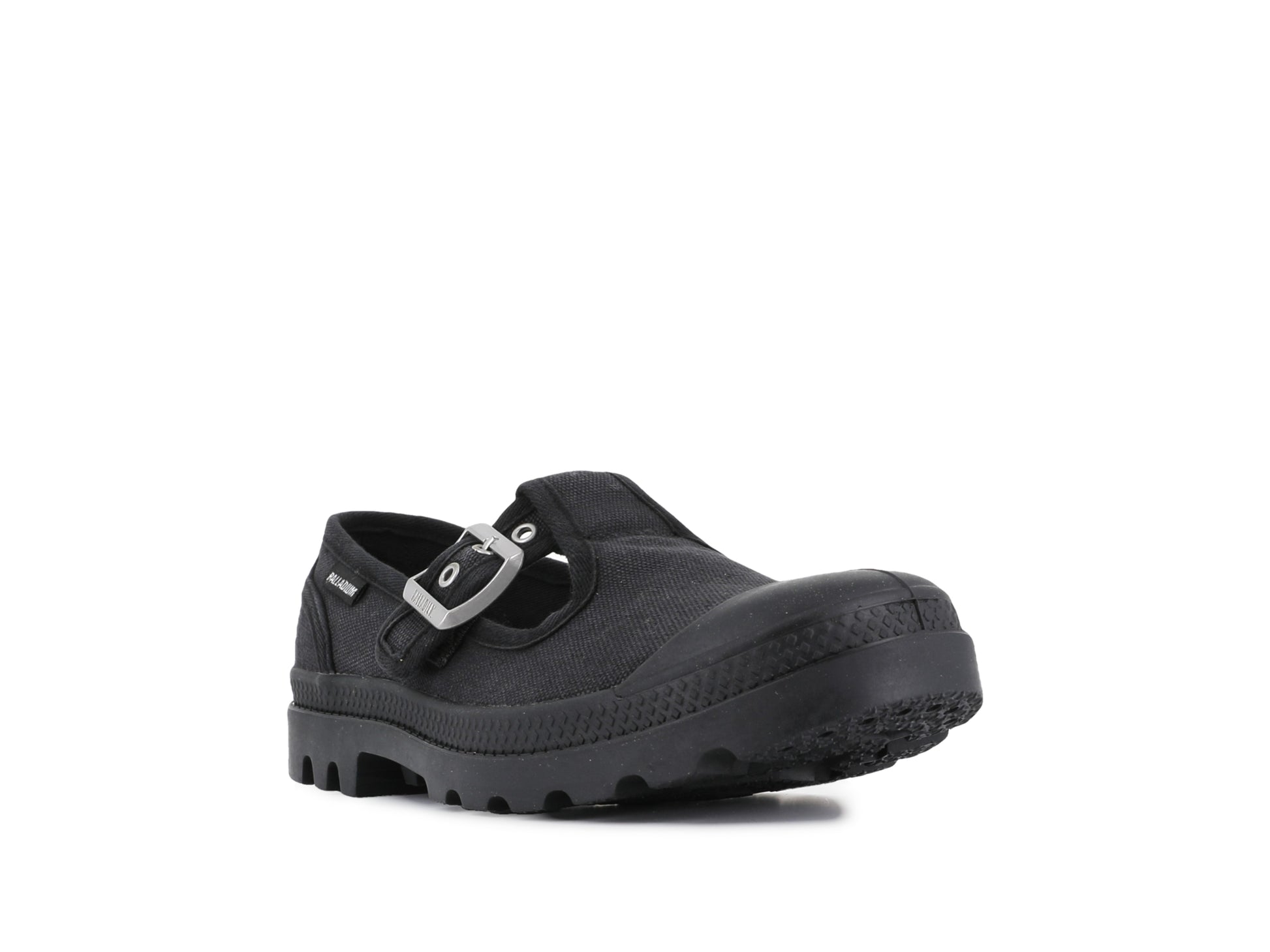 PAMPA MARY-JANE WASHED BLACK Palladium