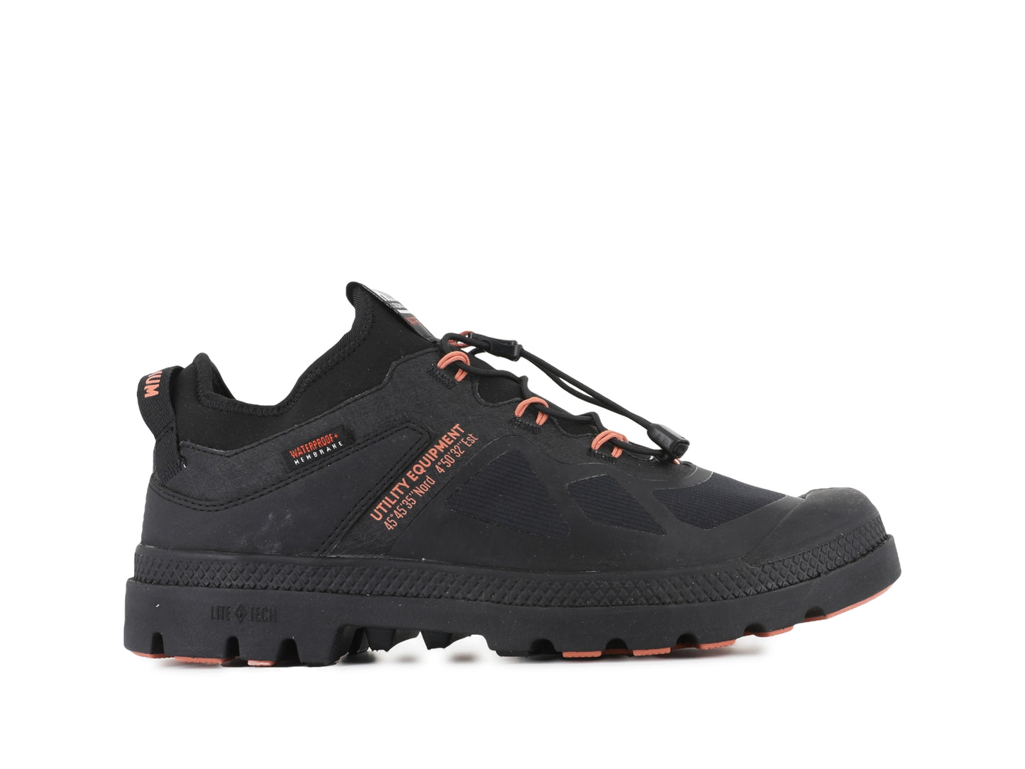 PAMPA LT+ LO XPLR WP+ BLACK Palladium
