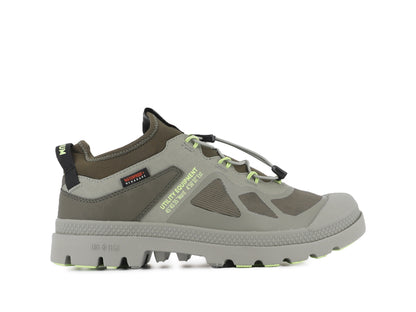 PAMPA LT+ LO XPLR WP+ OLIVE NIGHT Palladium