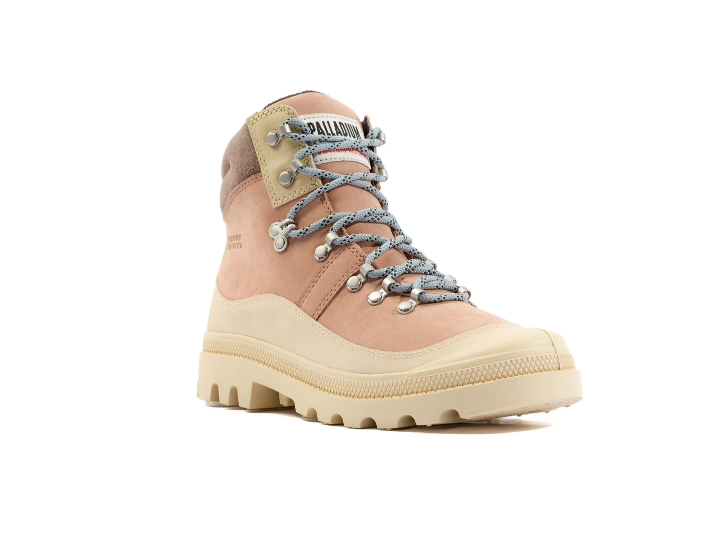 PALLABROUSSE HKR WP+ NUDE BROWN Palladium
