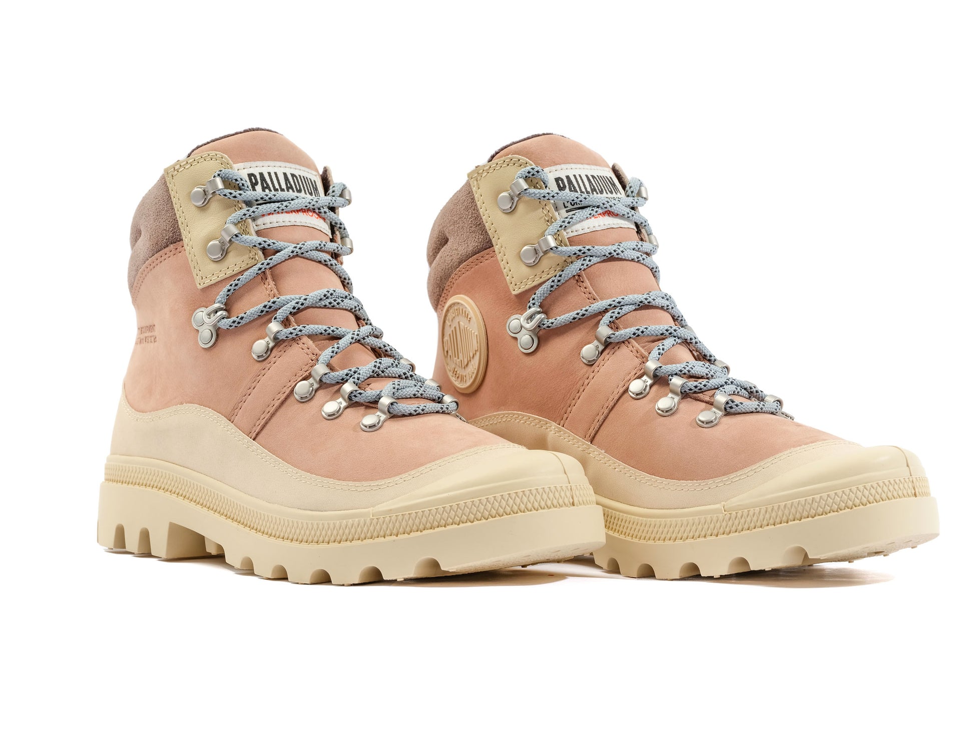 PALLABROUSSE HKR WP+ NUDE BROWN Palladium