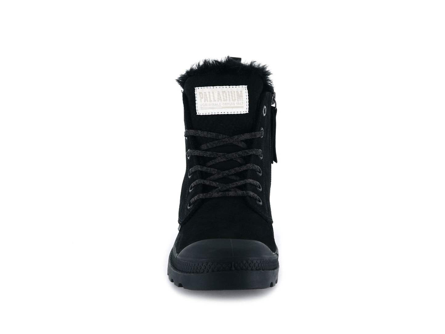 PAMPA HI ZIP WL BLACK/BLACK Palladium