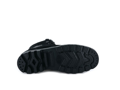 PAMPA HI ZIP WL BLACK/BLACK Palladium