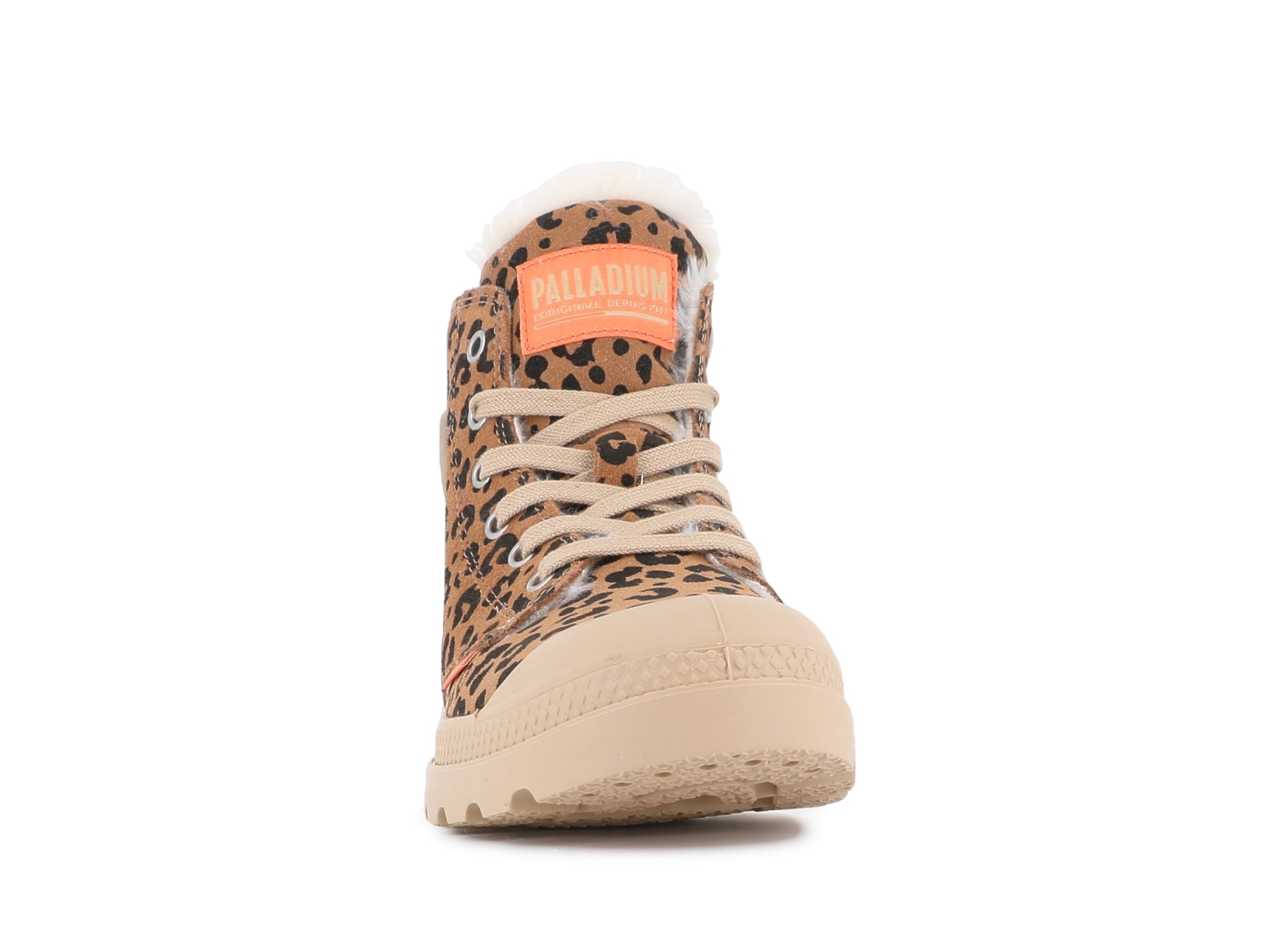 PAMPA HI ZIP WL LEO DEAR BROWN / BLACK Palladium