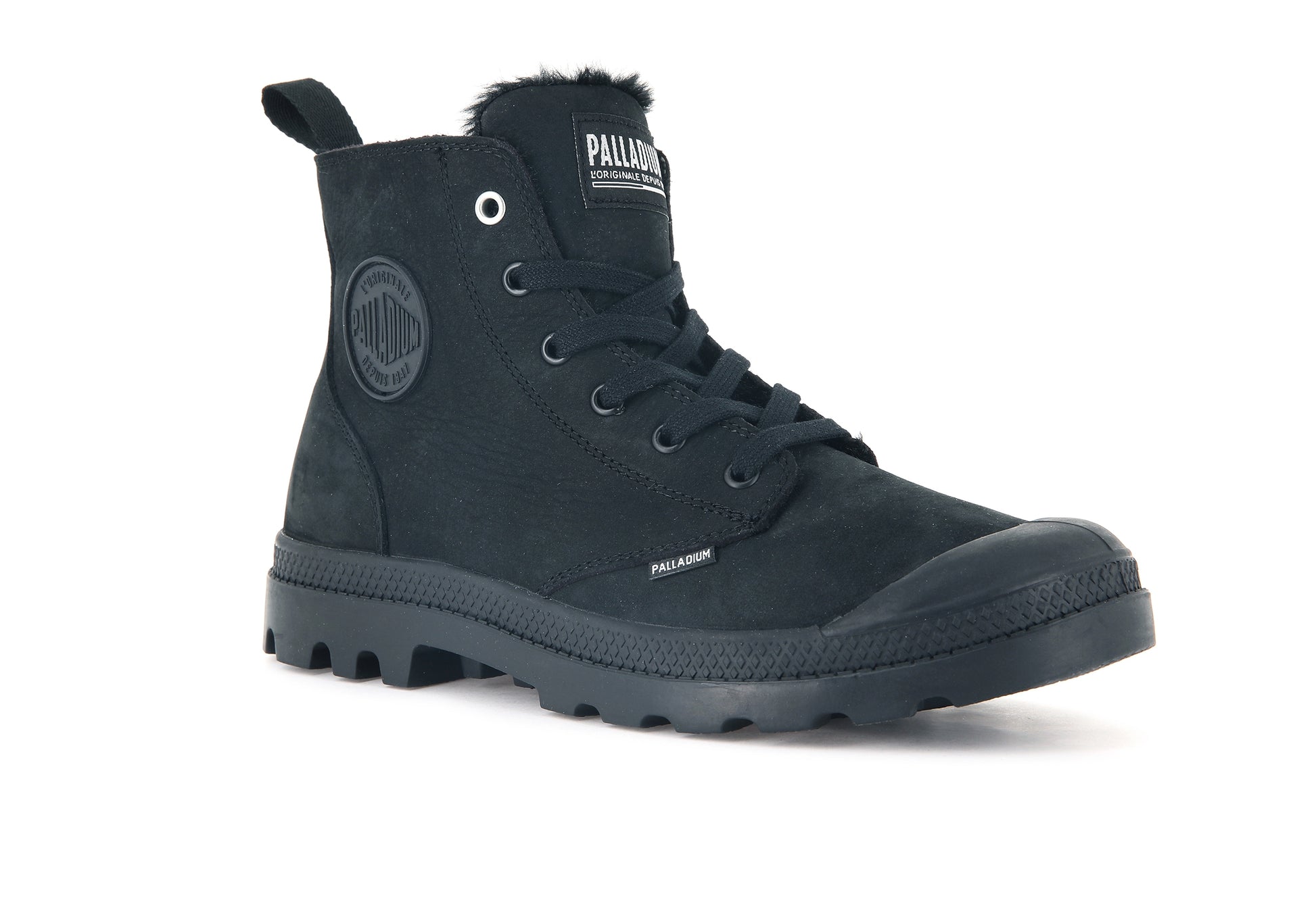 PAMPA HI ZIP WL ALL BLACK Palladium