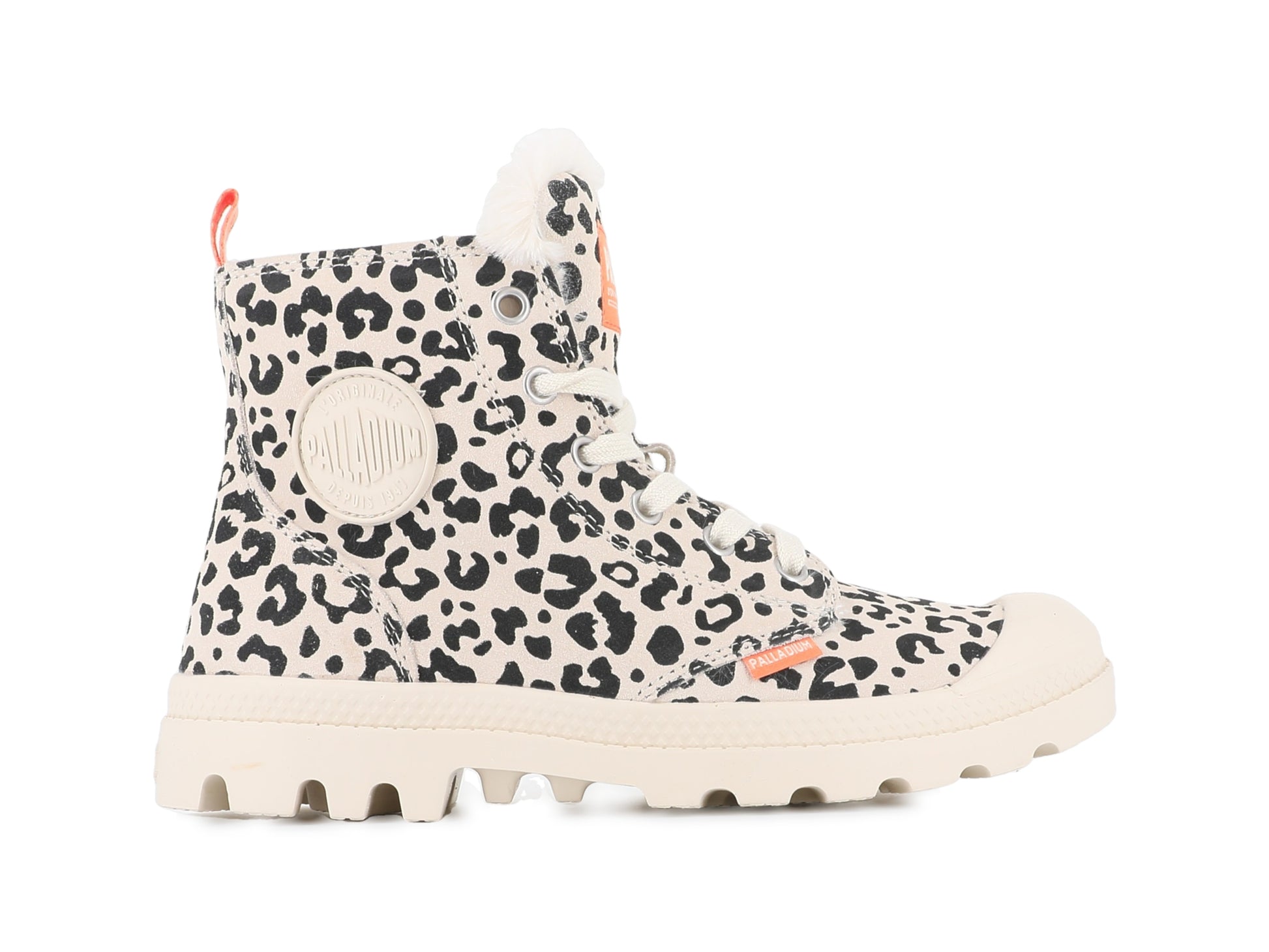 PAMPA HI ZIP WL LEO WAVE GRAY/BROWN Palladium