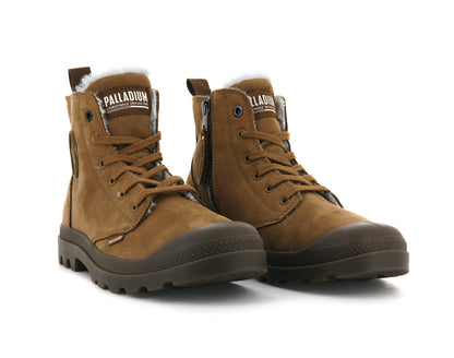 PAMPA HI ZIP WL MAHOGANY Palladium
