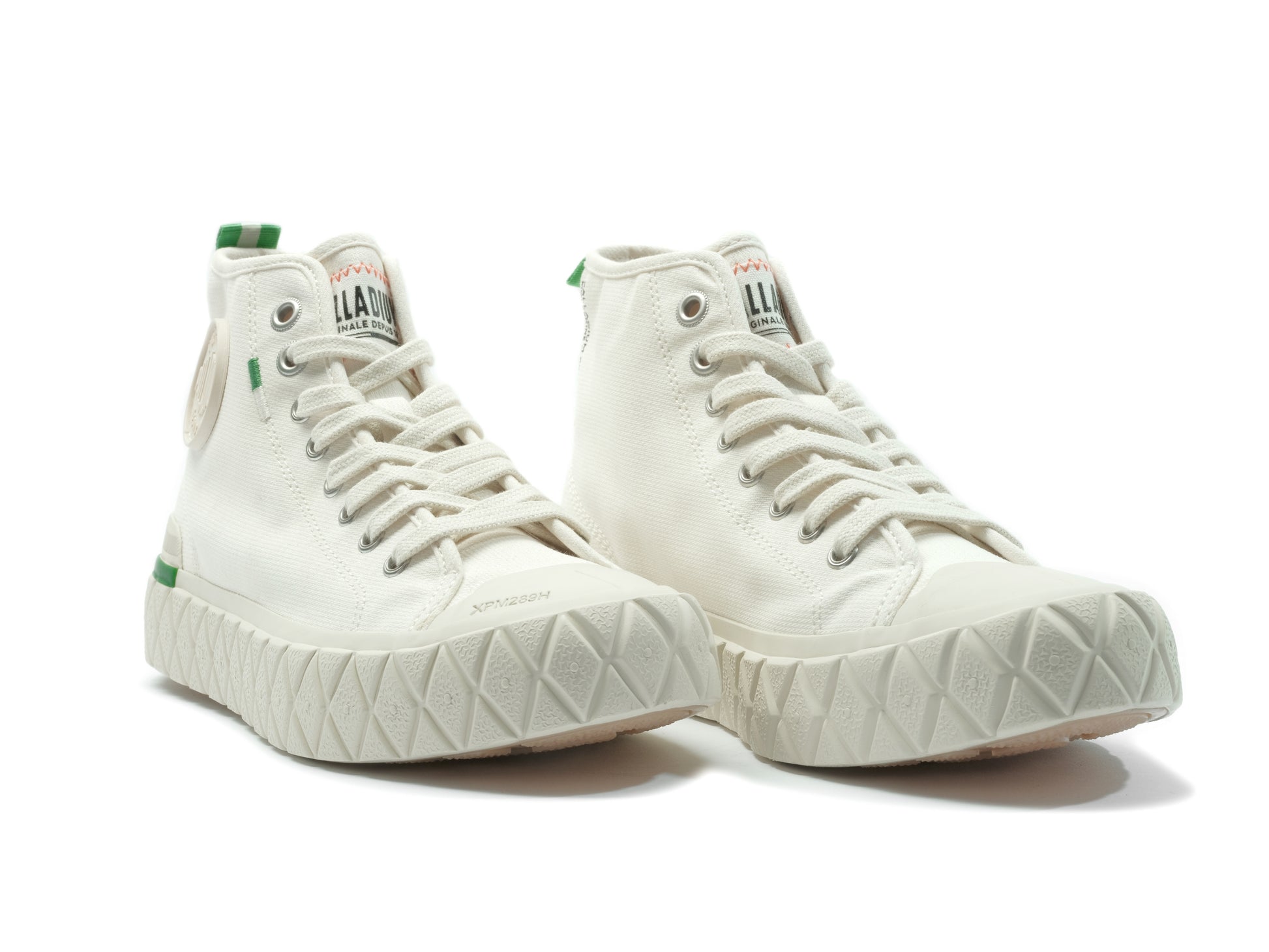 PALLA ACE CHUKKA ORGANIC CREAM WHITE Palladium