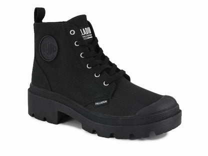 PALLABASE TWILL BLACK/BLACK Palladium