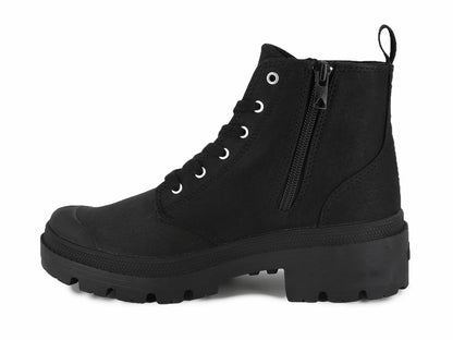 PALLABASE TWILL BLACK/BLACK Palladium