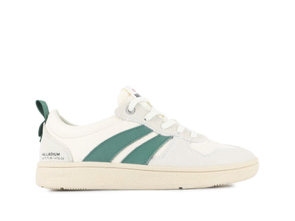 PALLACUP FLAME LTH CREAM/FOLIAGE GREEN Palladium