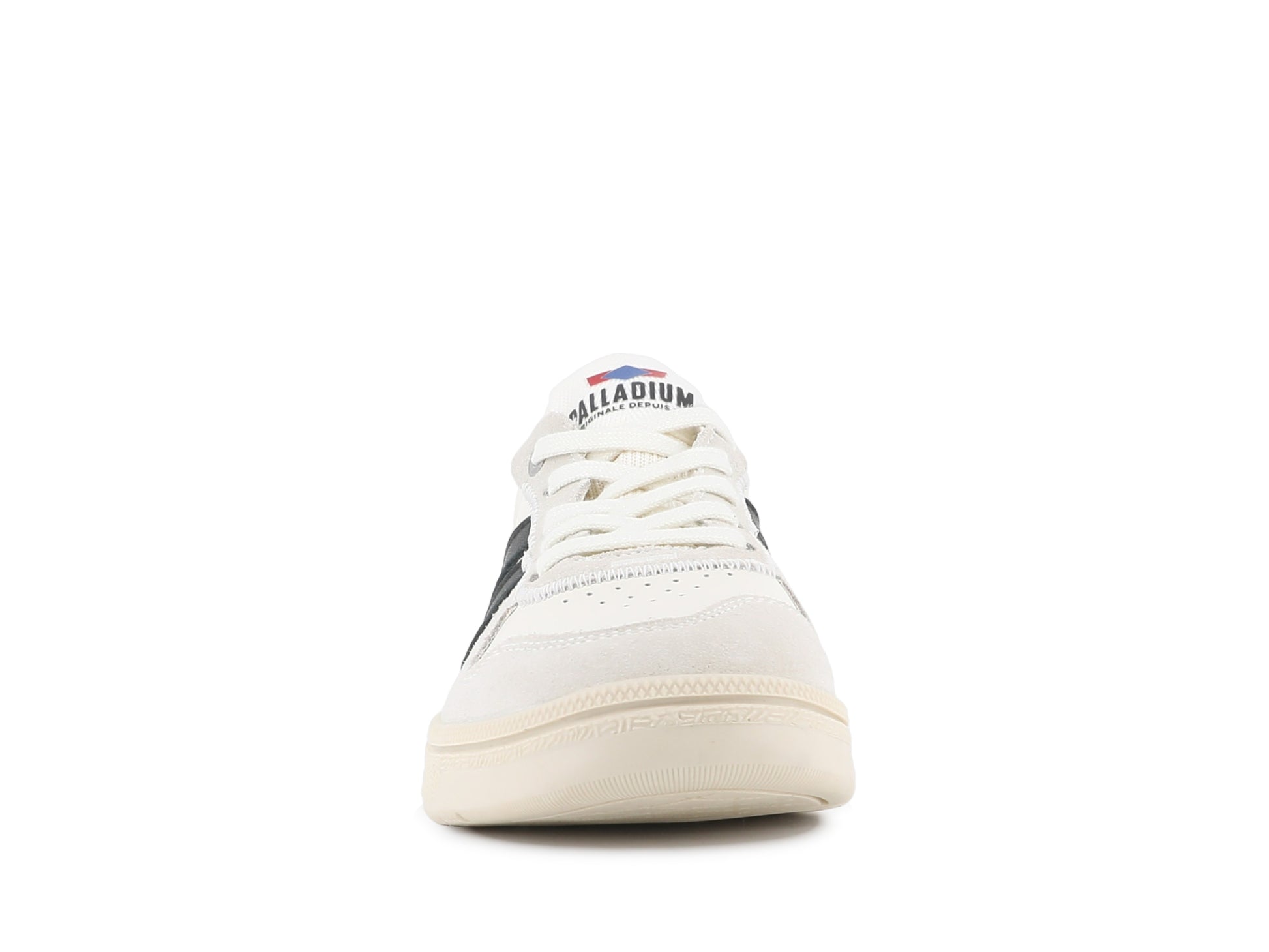PALLACUP FLAME LTH CREAM WHITE/BLACK Palladium