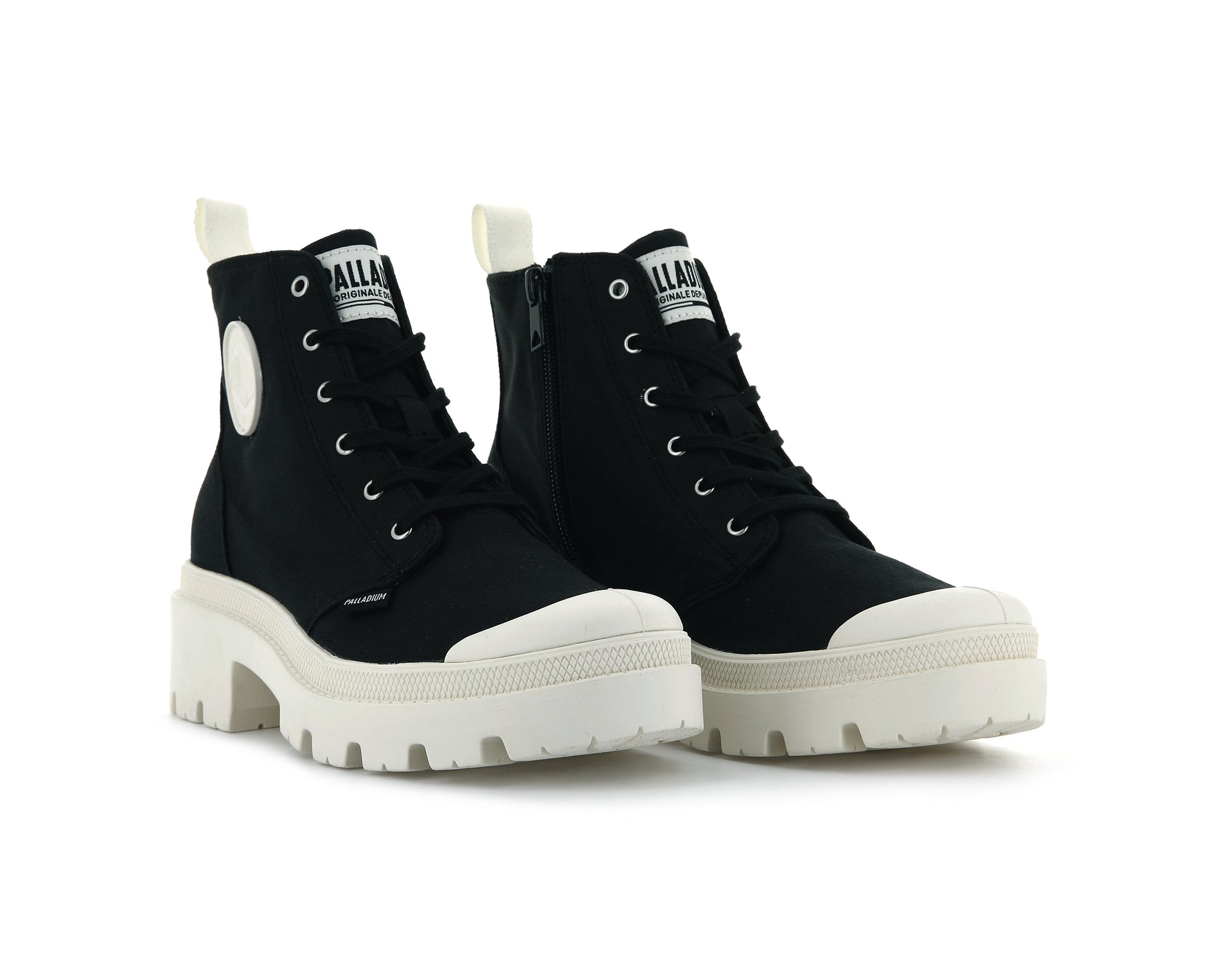 PALLABASE TWILL BLACK Palladium