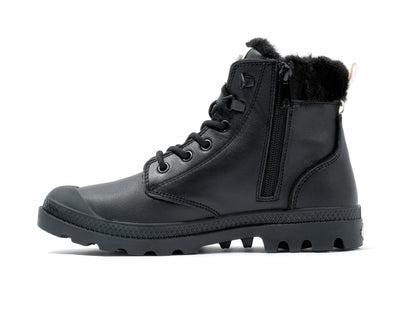 PAMPA HI SNOW WARM BLACK Palladium