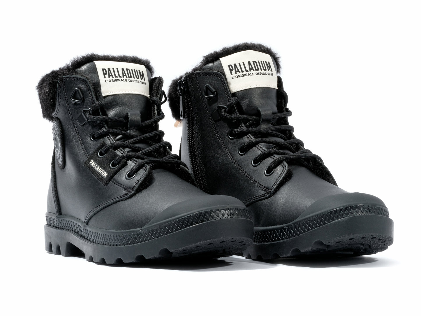 PAMPA HI SNOW WARM BLACK Palladium