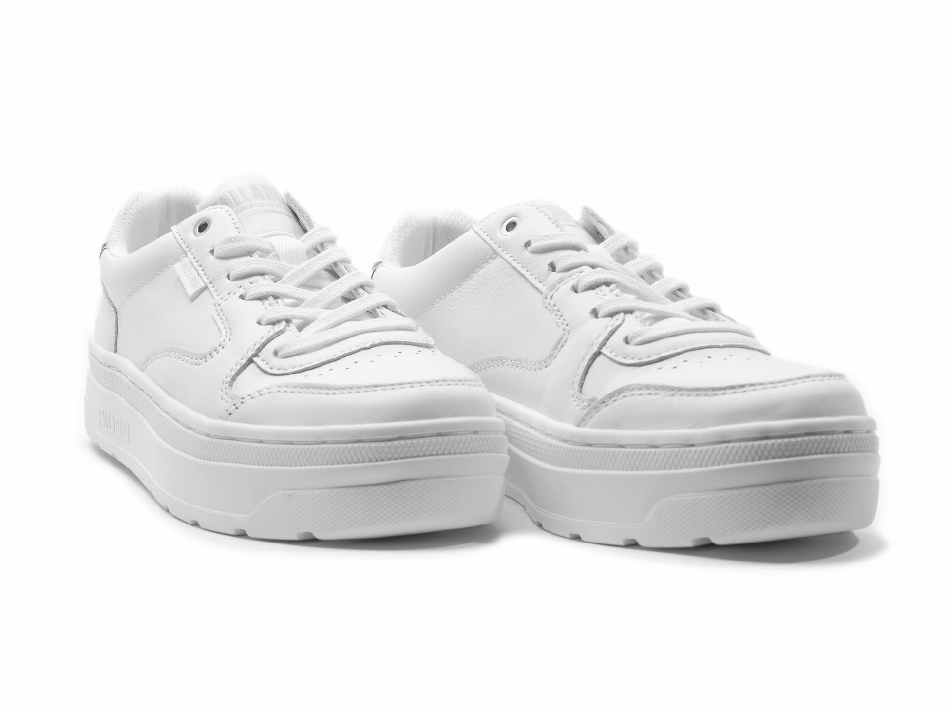 PALLASPHALT LO LEATHER STAR WHITE Palladium