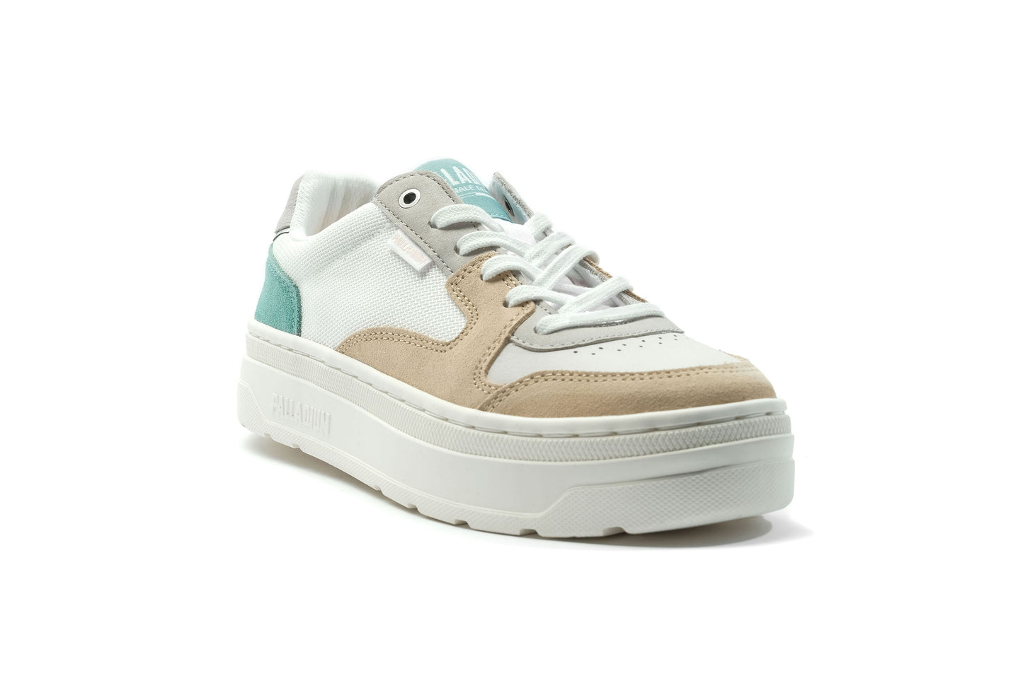 PALLASPHALT LO STAR WHITE / WARM SAND Palladium