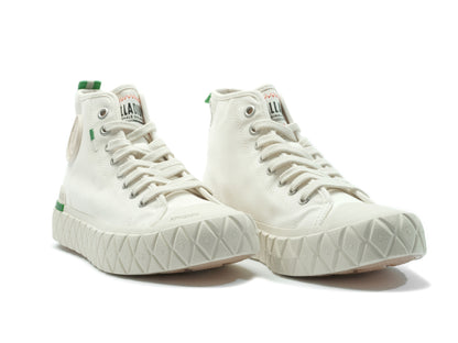 PALLA ACE CHUKKA ORGANIC CREAM WHITE Palladium