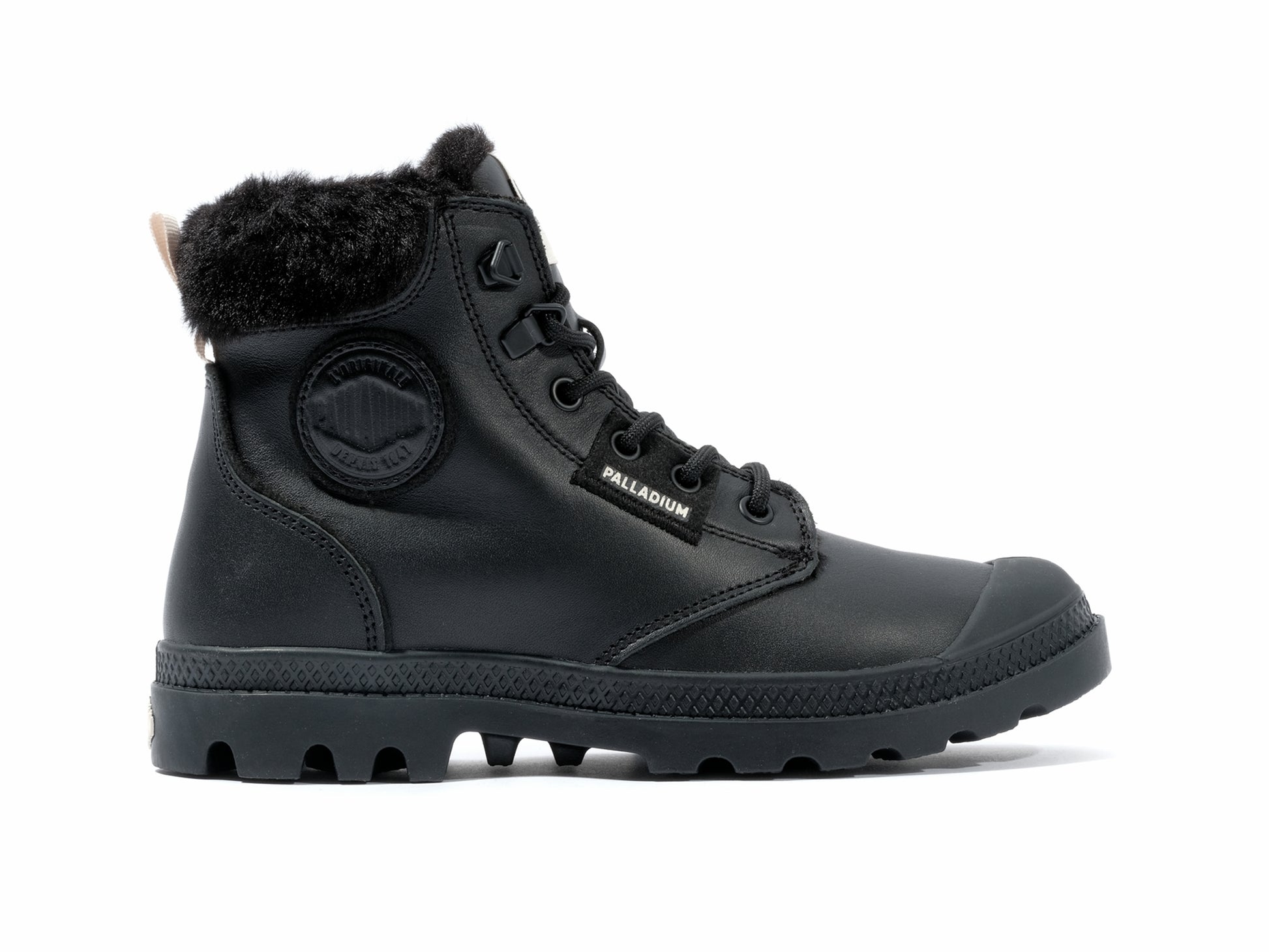 PAMPA HI SNOW WARM BLACK Palladium