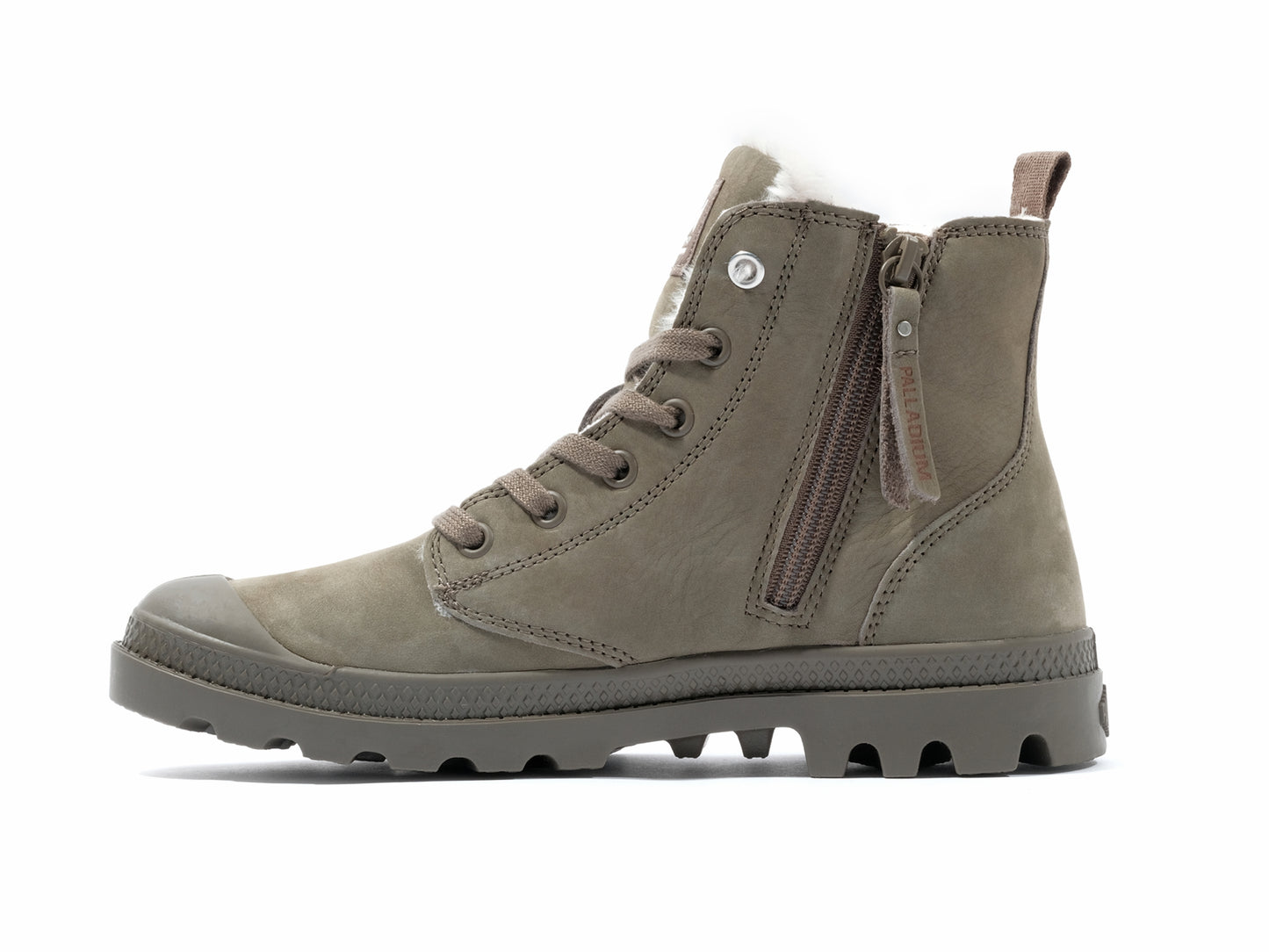 PAMPA HI ZIP WL DUSKY GREEN Palladium