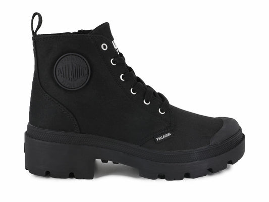 PALLABASE TWILL BLACK/BLACK Palladium