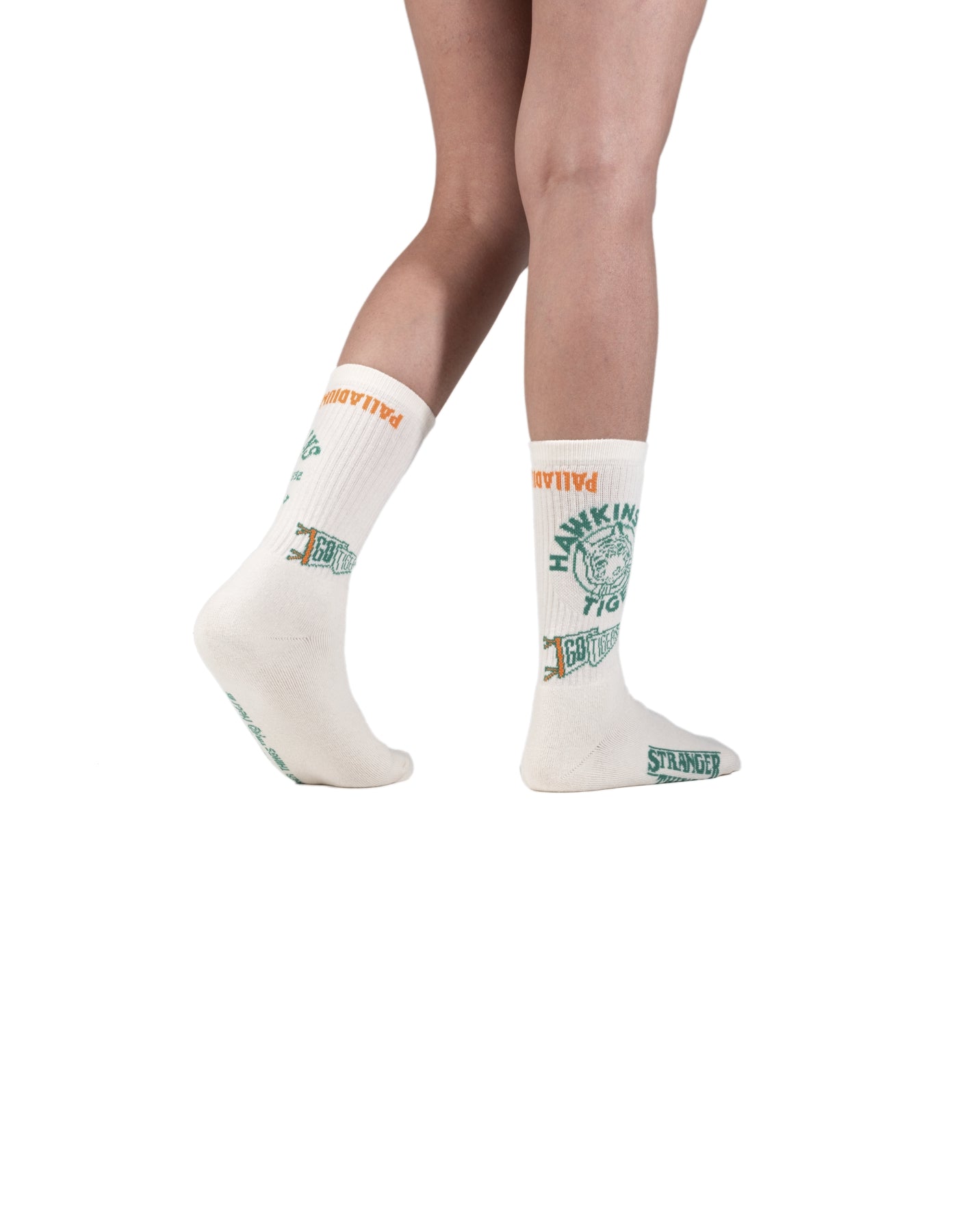 STRANGER THINGS HAWKINS SOCKS BEIGE Palladium