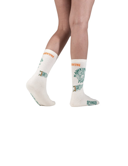 STRANGER THINGS HAWKINS SOCKS BEIGE Palladium