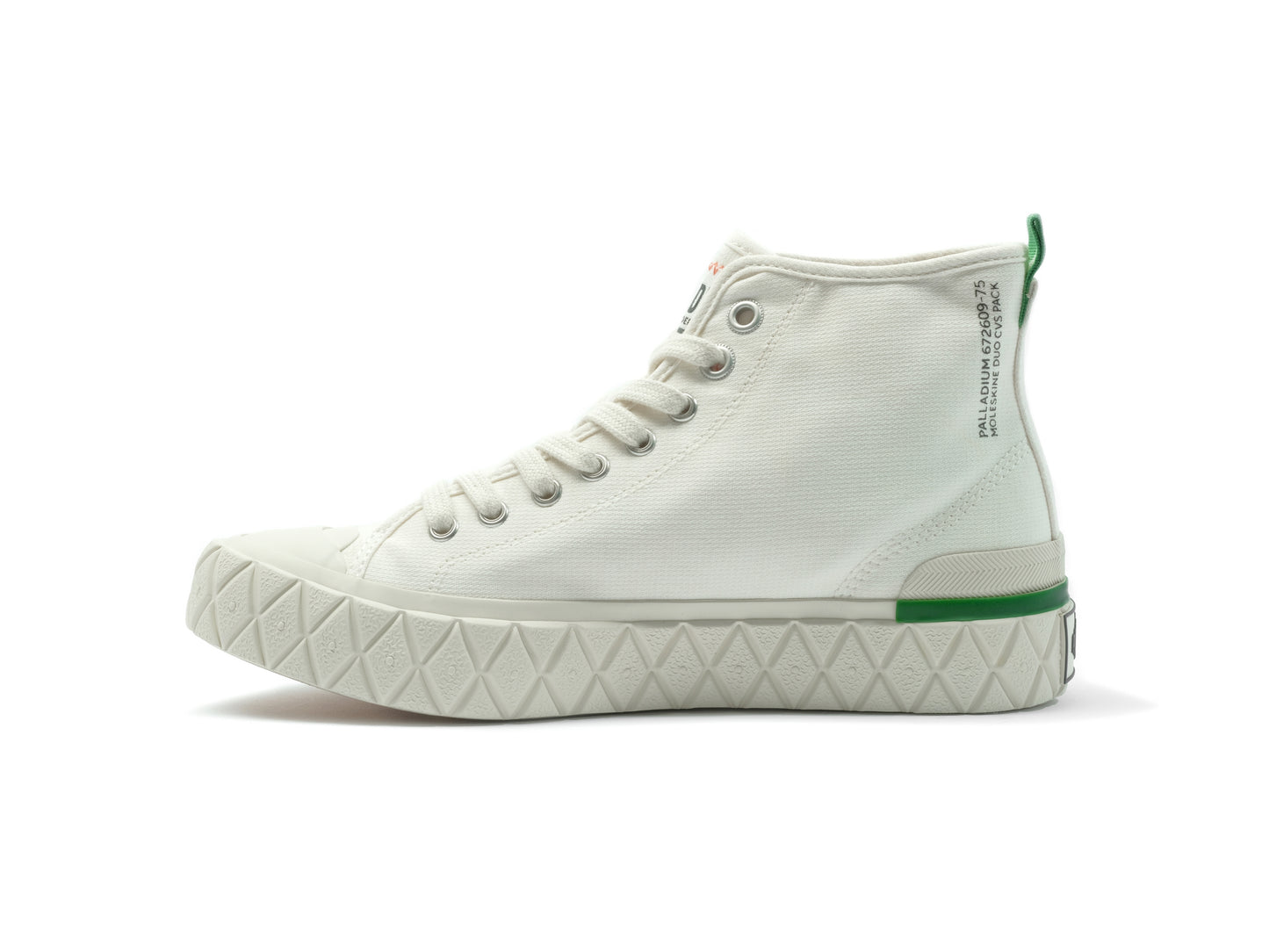 PALLA ACE CHUKKA ORGANIC CREAM WHITE Palladium