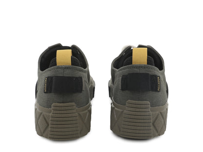 ACE CITY SHELL LO OLIVE NIGHT/GREEN Palladium