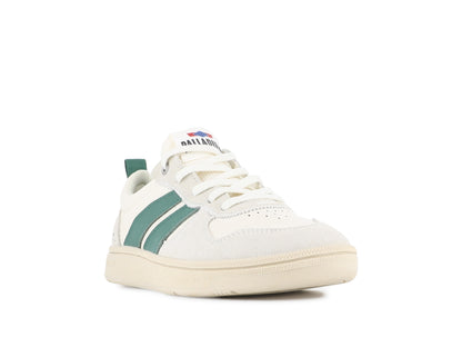 PALLACUP FLAME LTH CREAM/FOLIAGE GREEN Palladium
