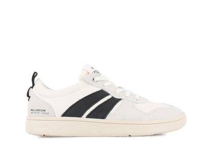 PALLACUP FLAME LTH CREAM WHITE/BLACK Palladium