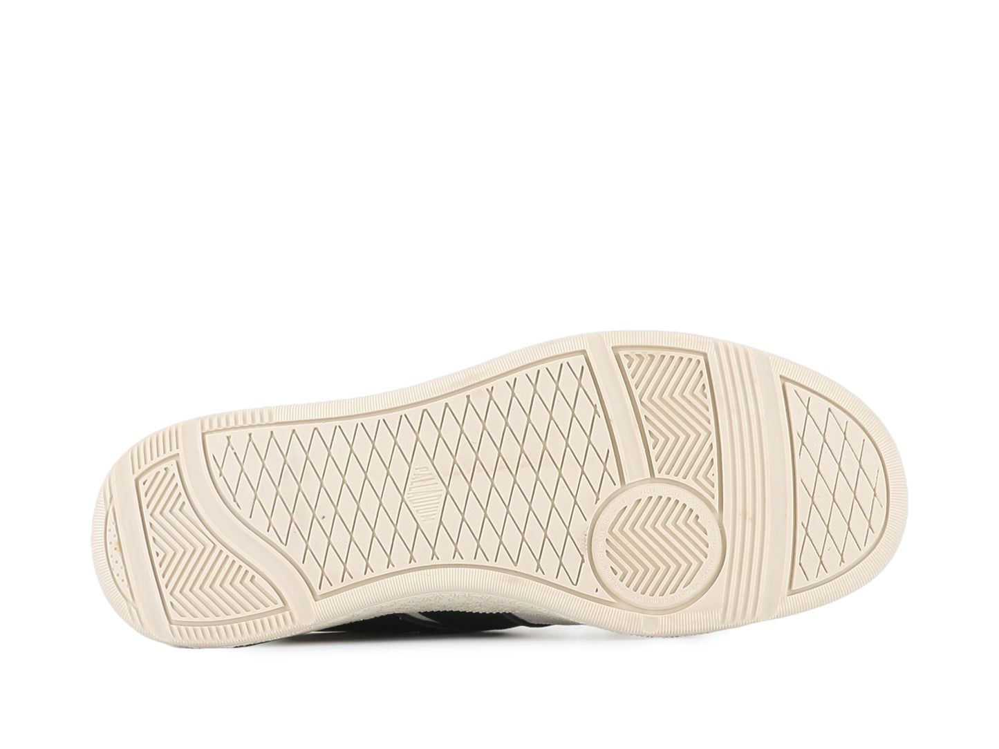 PALLACUP FLAME LTH CREAM WHITE/BLACK Palladium
