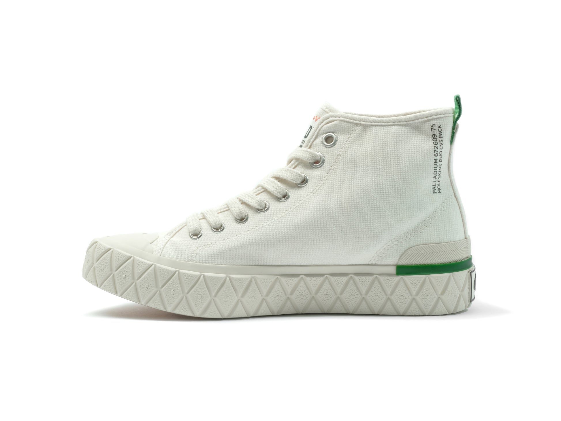 PALLA ACE CHUKKA ORGANIC CREAM WHITE Palladium