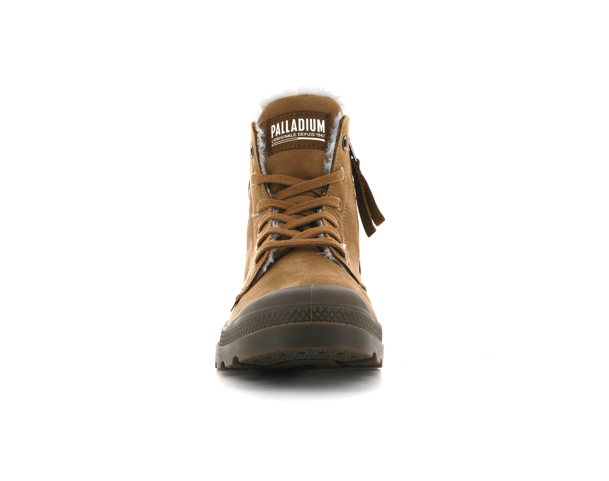 PAMPA HI ZIP WL MAHOGANY Palladium